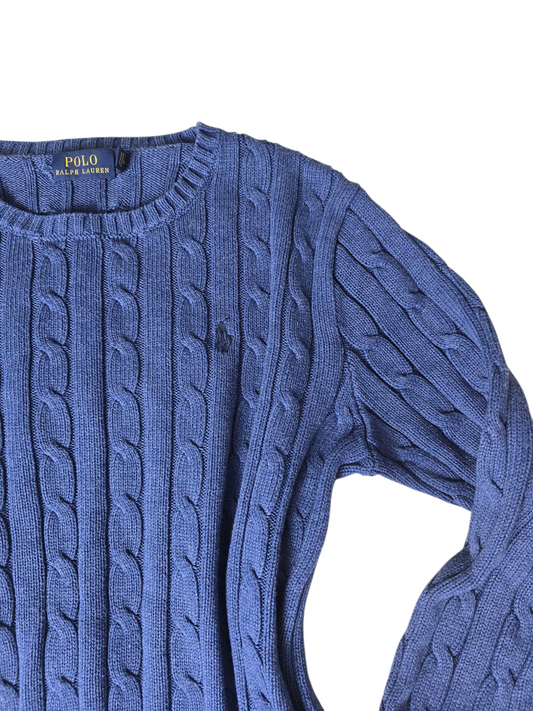 00s vintage flirty preppy ribbed Ralph Lauren sweater