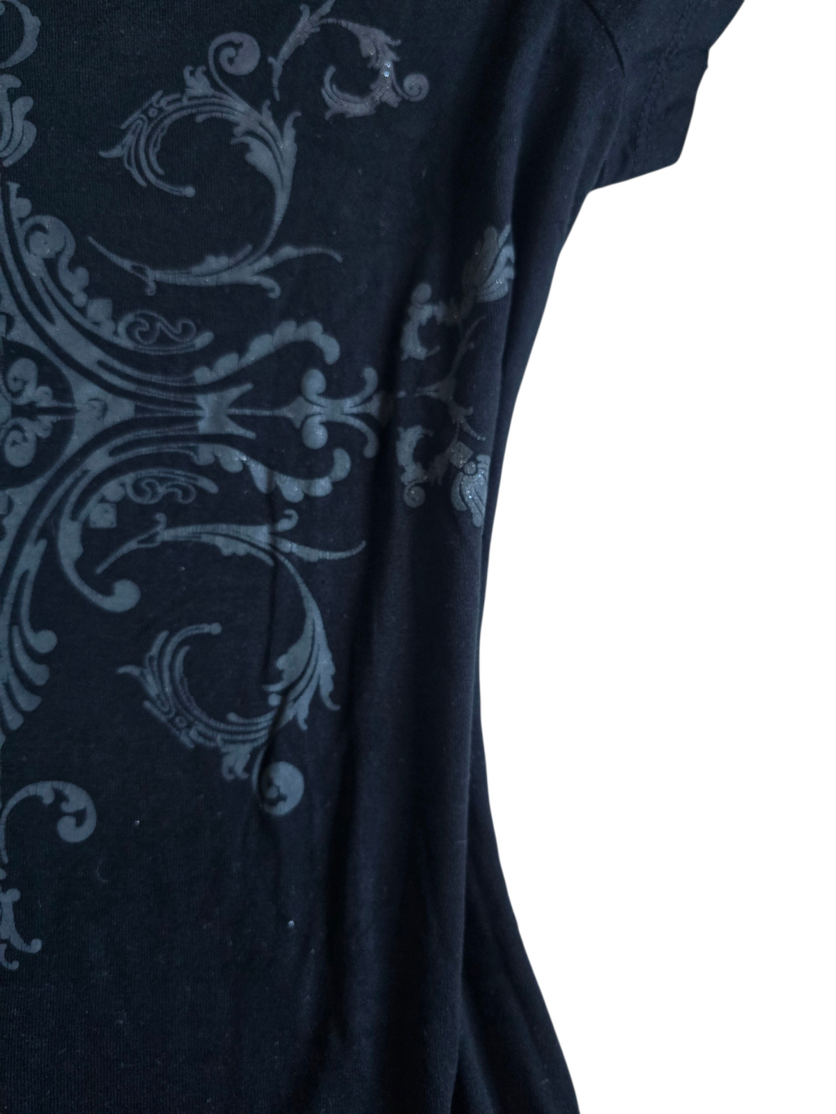 2000s vintage Morgan de toi softgrunge printed top