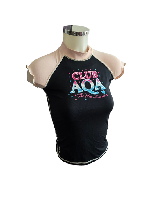 Y2k vintage surfwear girly top