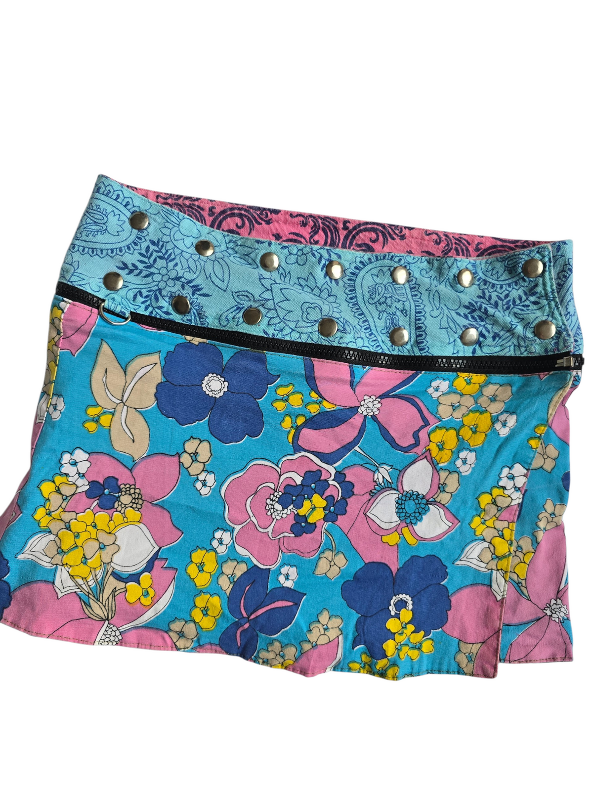 2000s vintage whimsical reversible skirt