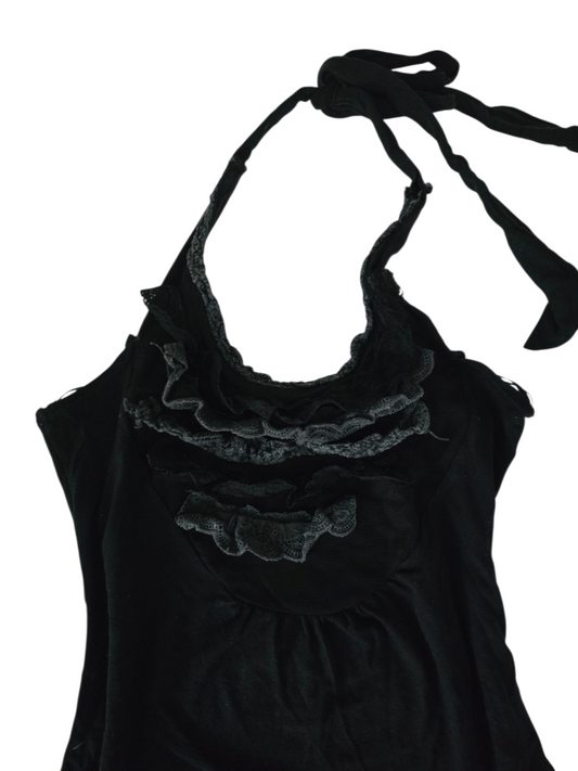 2000s vintage whimsigoth babydoll backless top - zimfriperie