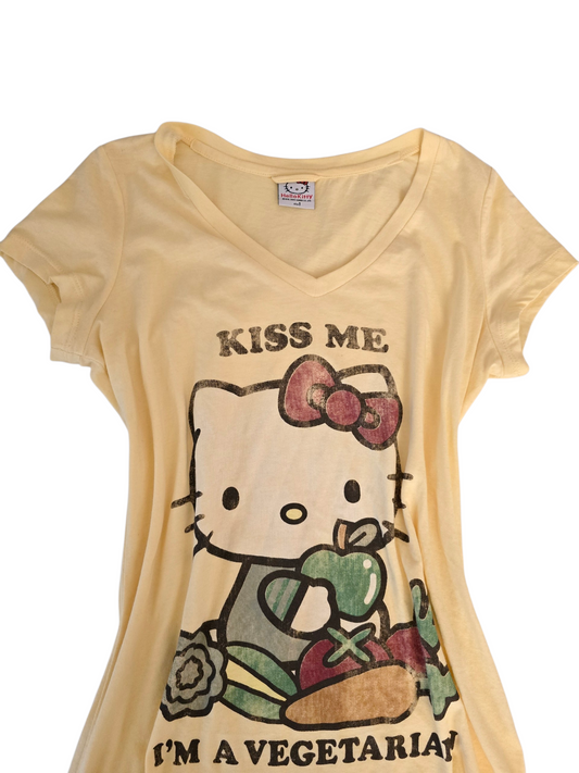 2009 vintage Hello kitty archive yellow swag top - zimfriperie