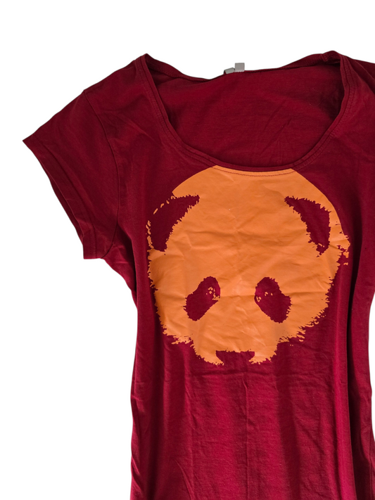 2000s vintage indie sleaze printed red tshirt - zimfriperie