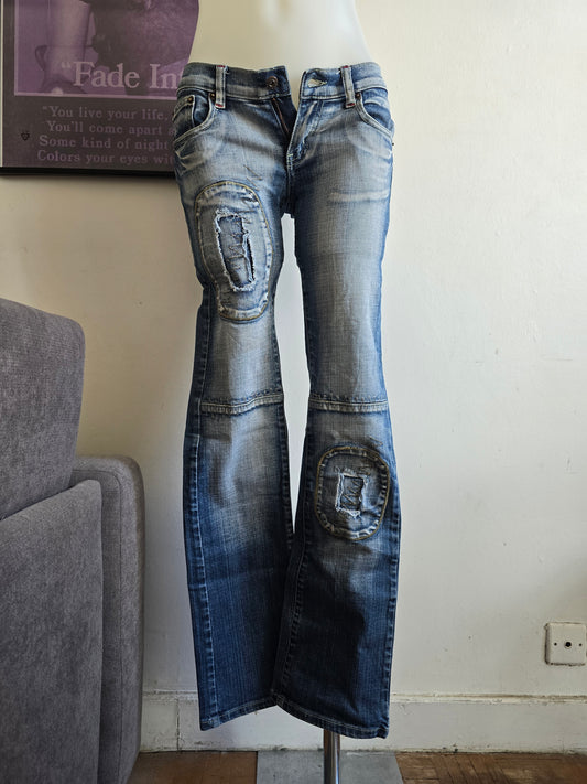 2000s vintage bootcut low rise jean - zimfriperie