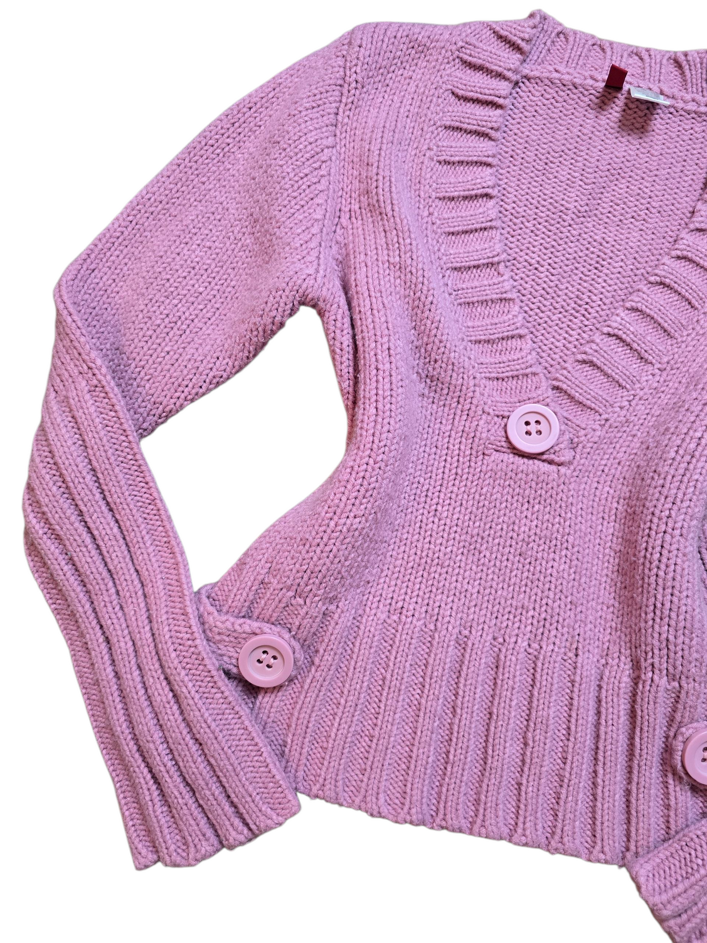 00s vintage coquette button sweater - zimfriperie