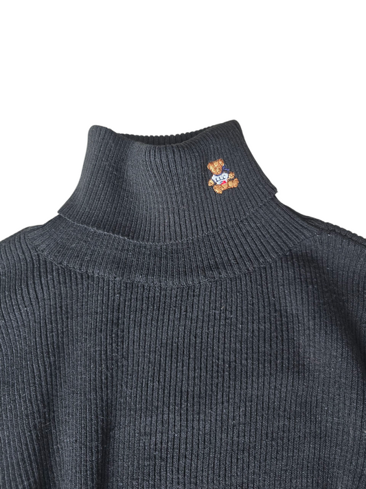 00s vintage downtown girl ribbed turtleneck sweater