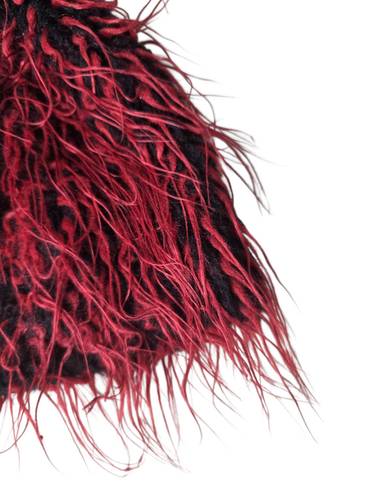 00s vintage punk beanie