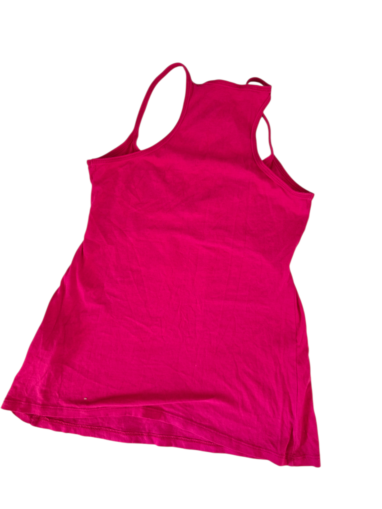 2000s vintage mcbling babydoll pink top