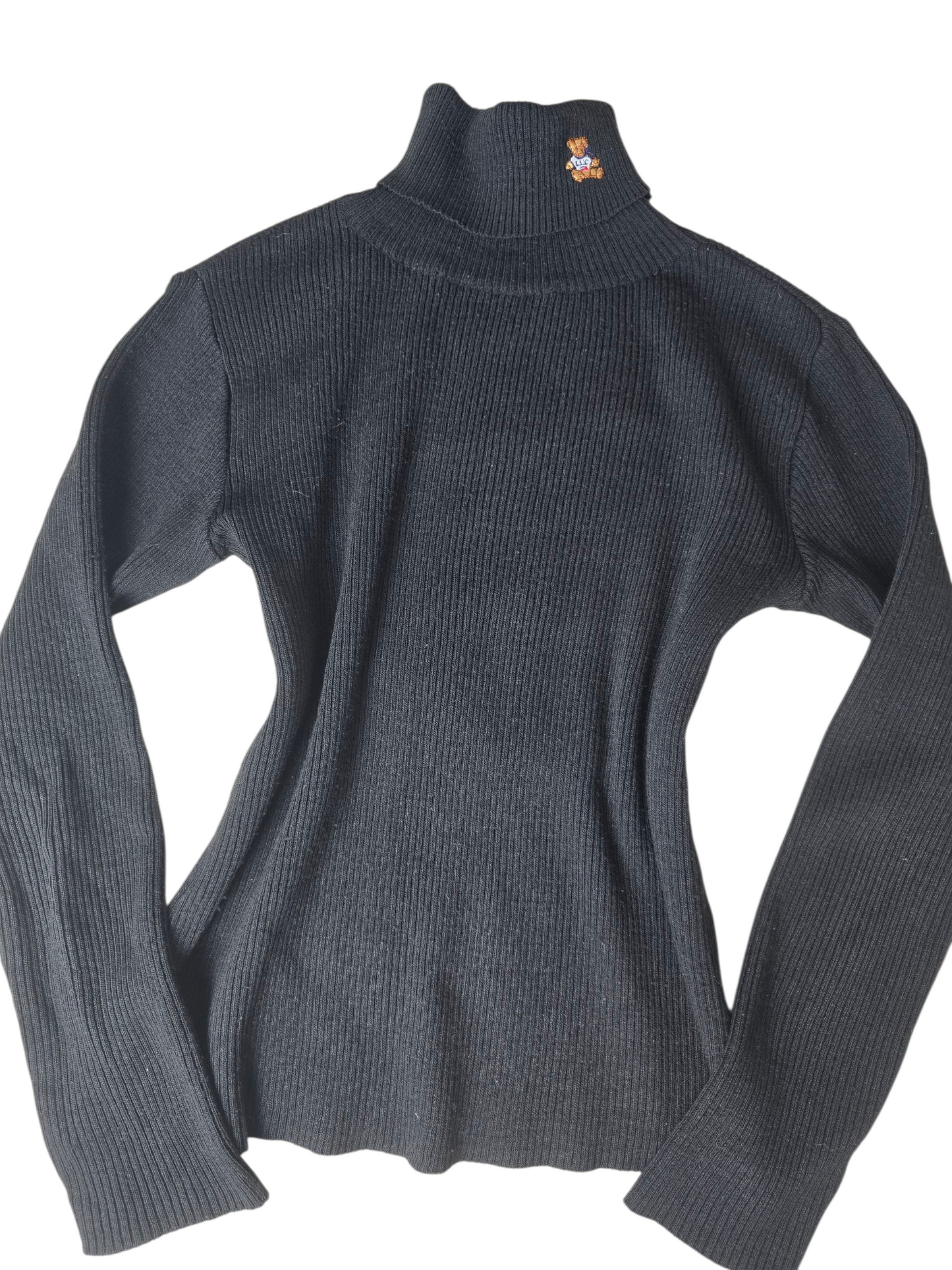 00s vintage downtown girl ribbed turtleneck sweater