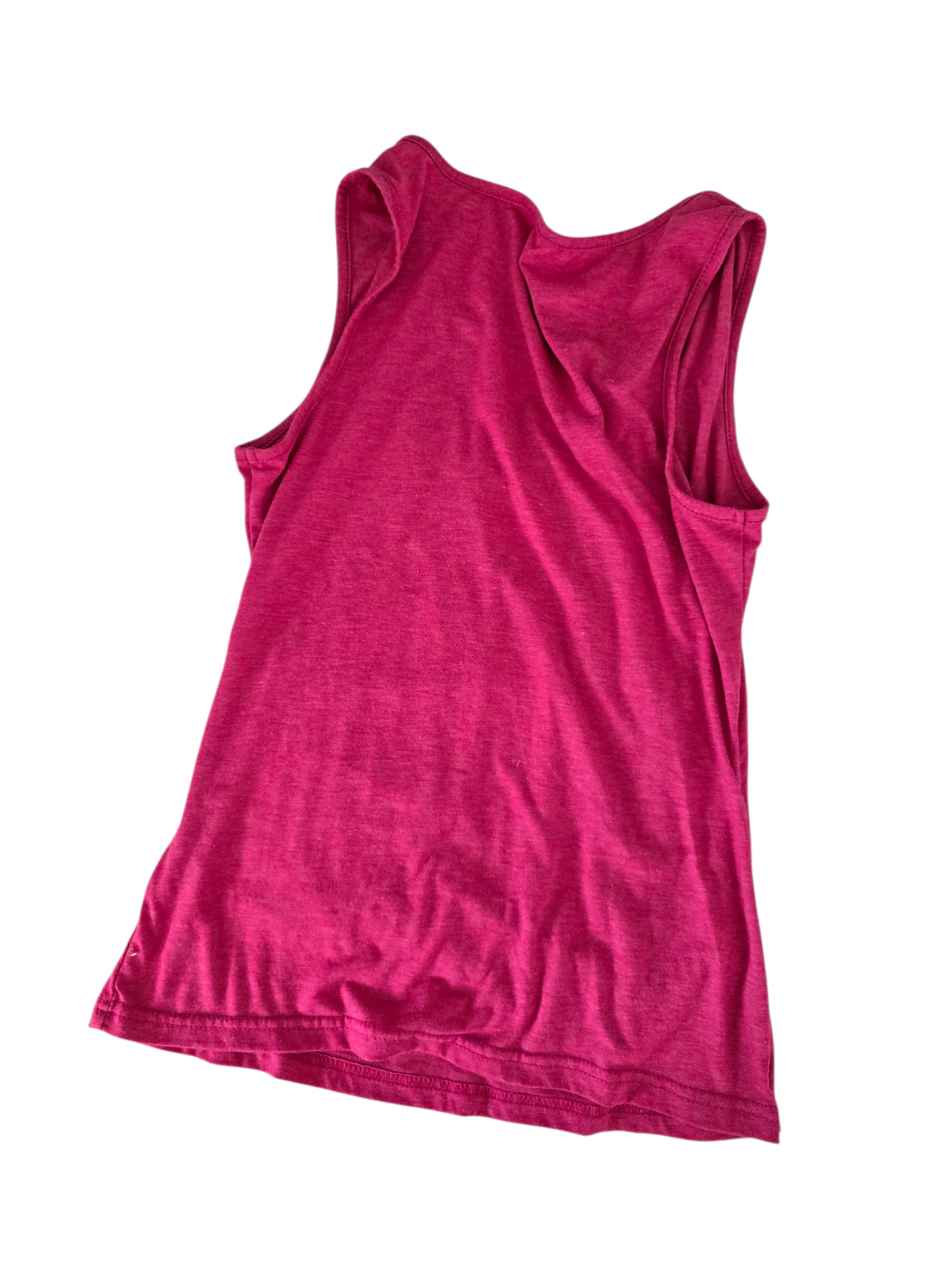2000s vintage pink asymetric wrap top