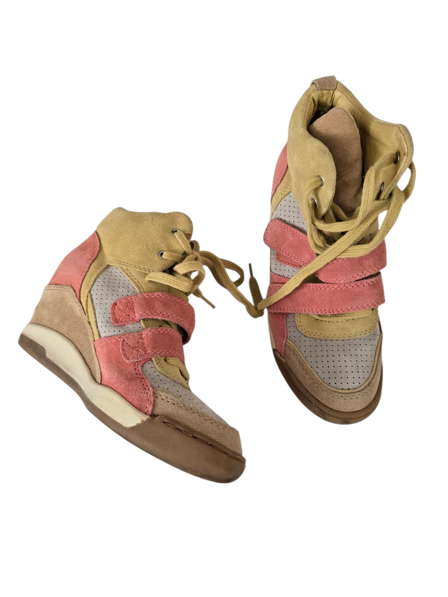 2010s vintage wedge sneakers - zimfriperie