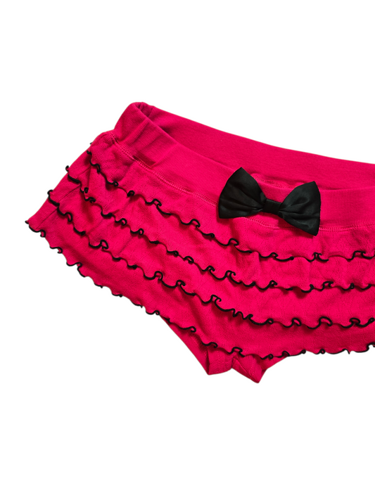 2010s vintage coquette ruffled short - zimfriperie