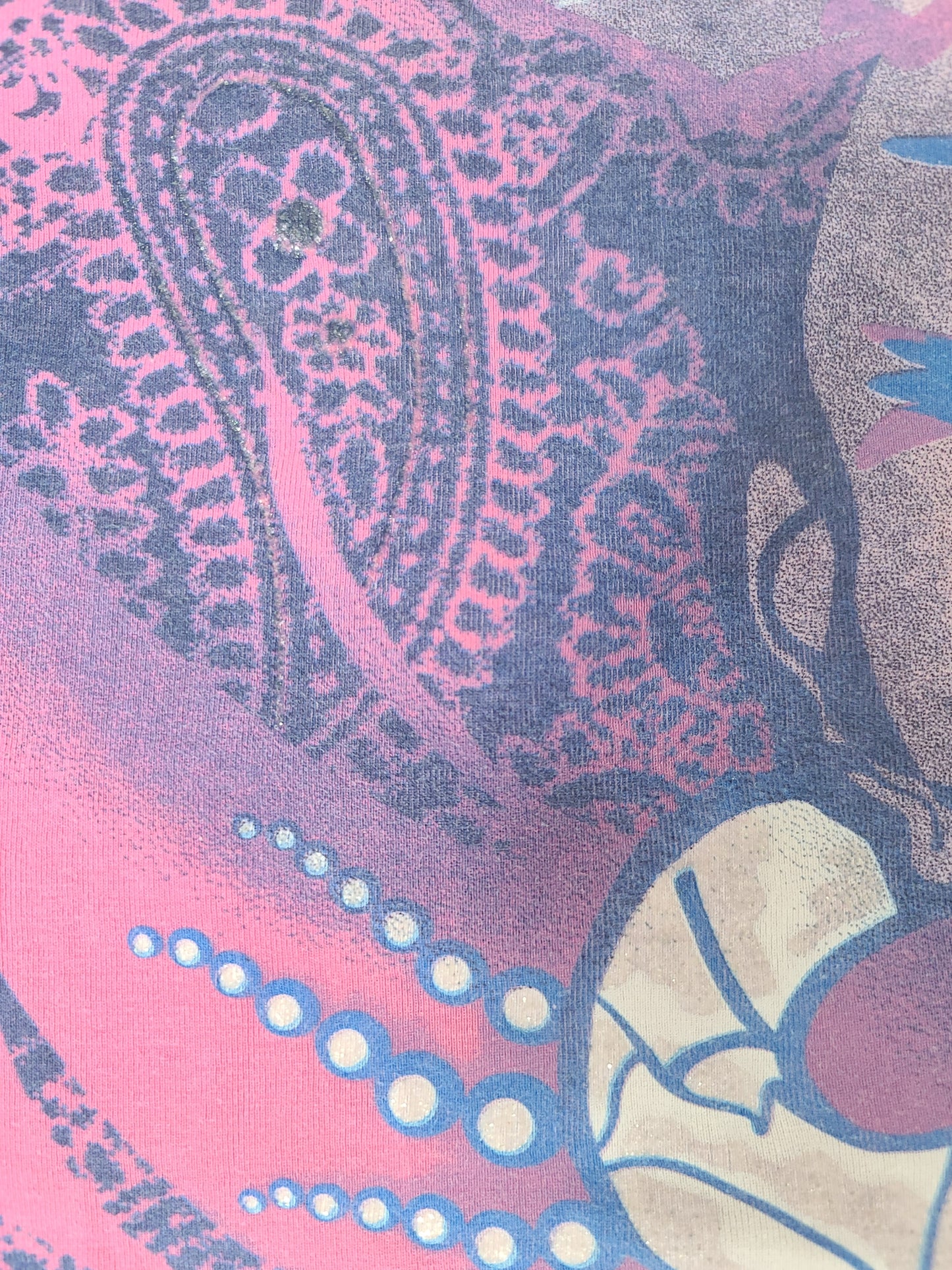 Top graphic rose y2k