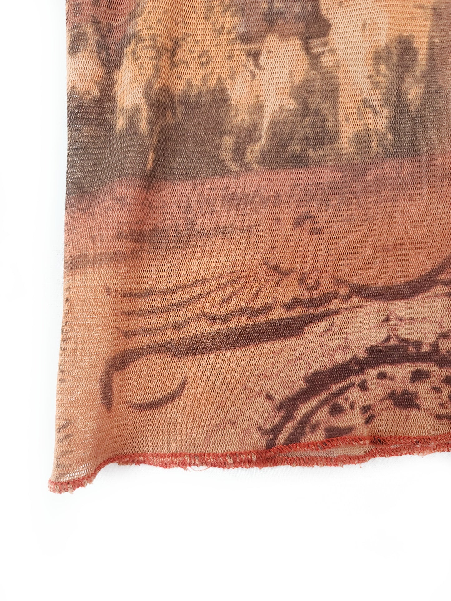 Mesh top bohem cybery2k