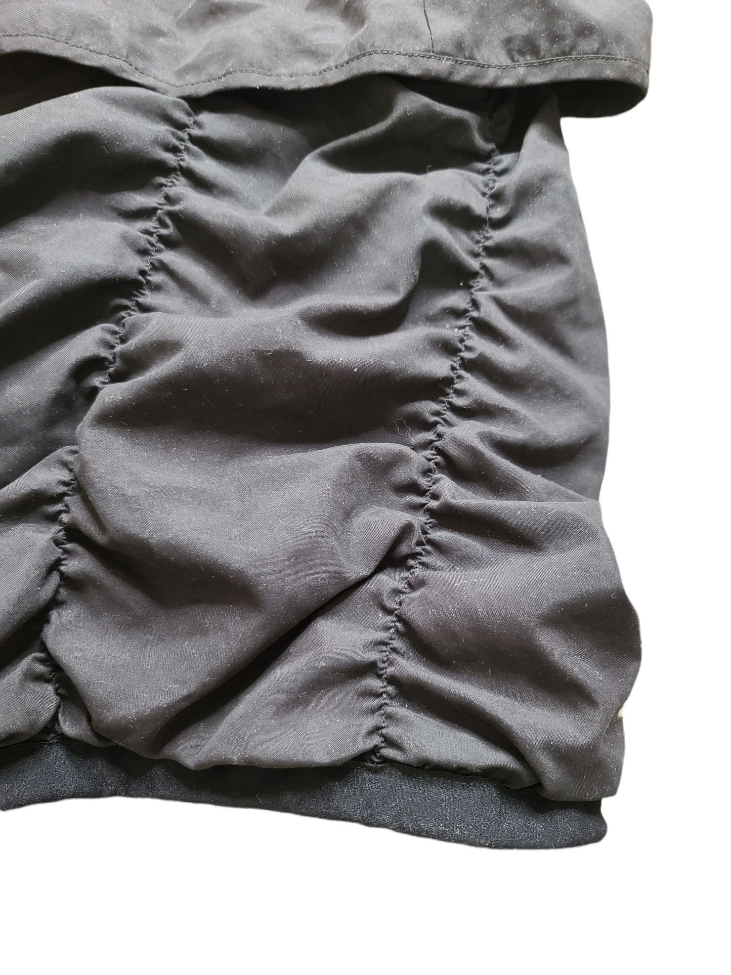 Futuristic techwear long skirt