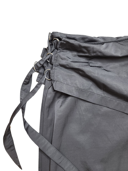 Harajuku techwear long skirt