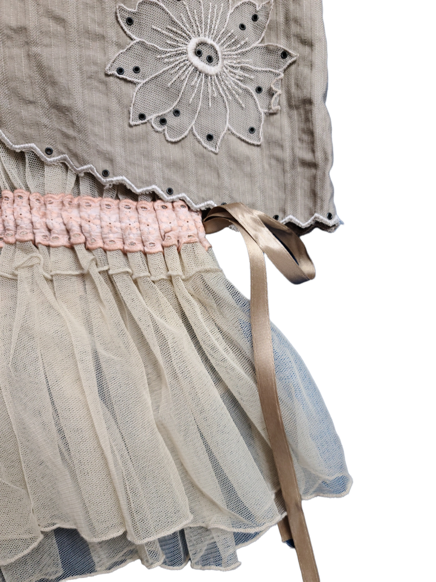 Fairygrunge y2k ruffle skirt