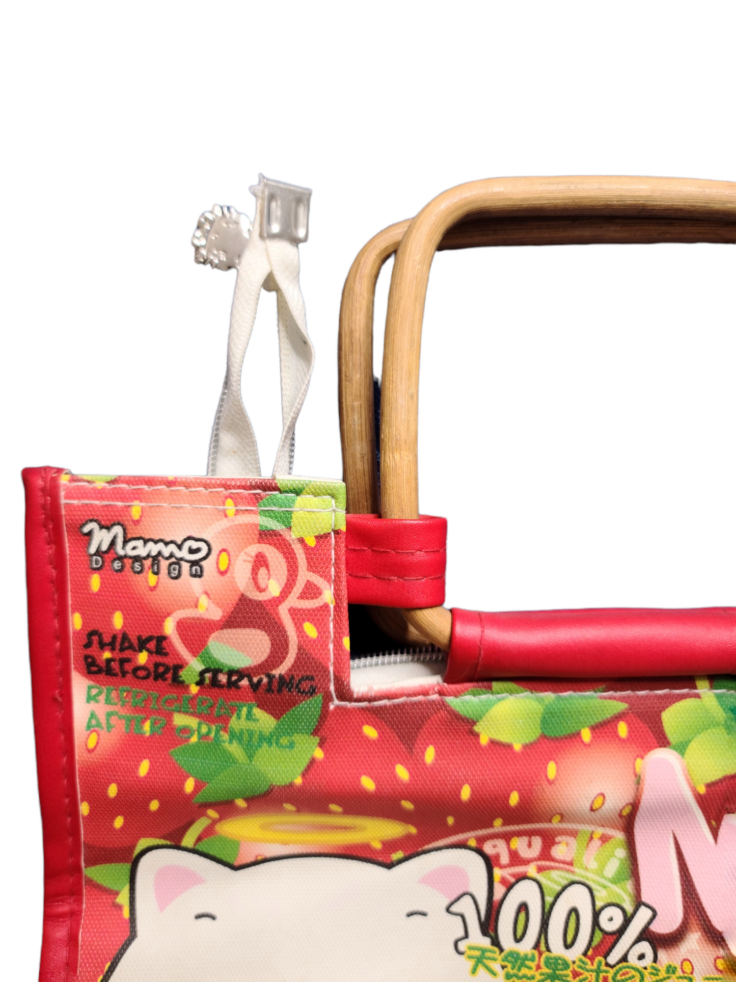 Harajuku printed bag strawberries