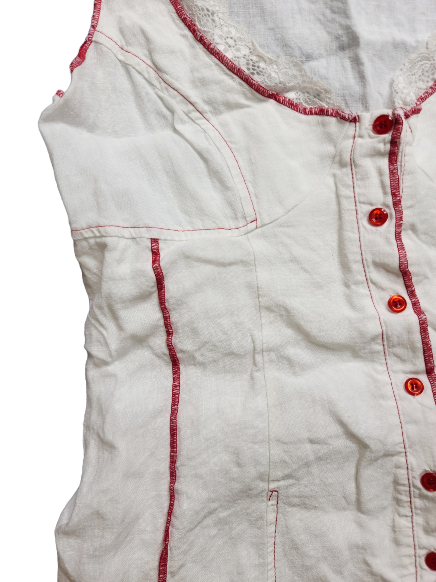 Fairygrunge white ruffle dress