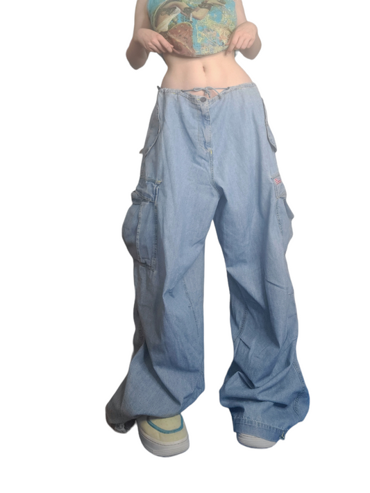 Baggy parachute jeans 90s skater