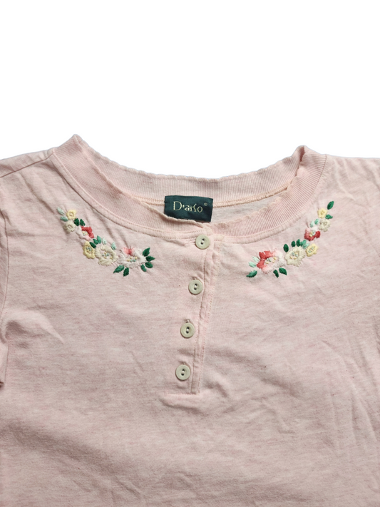 Cottagecore vintage pastel top