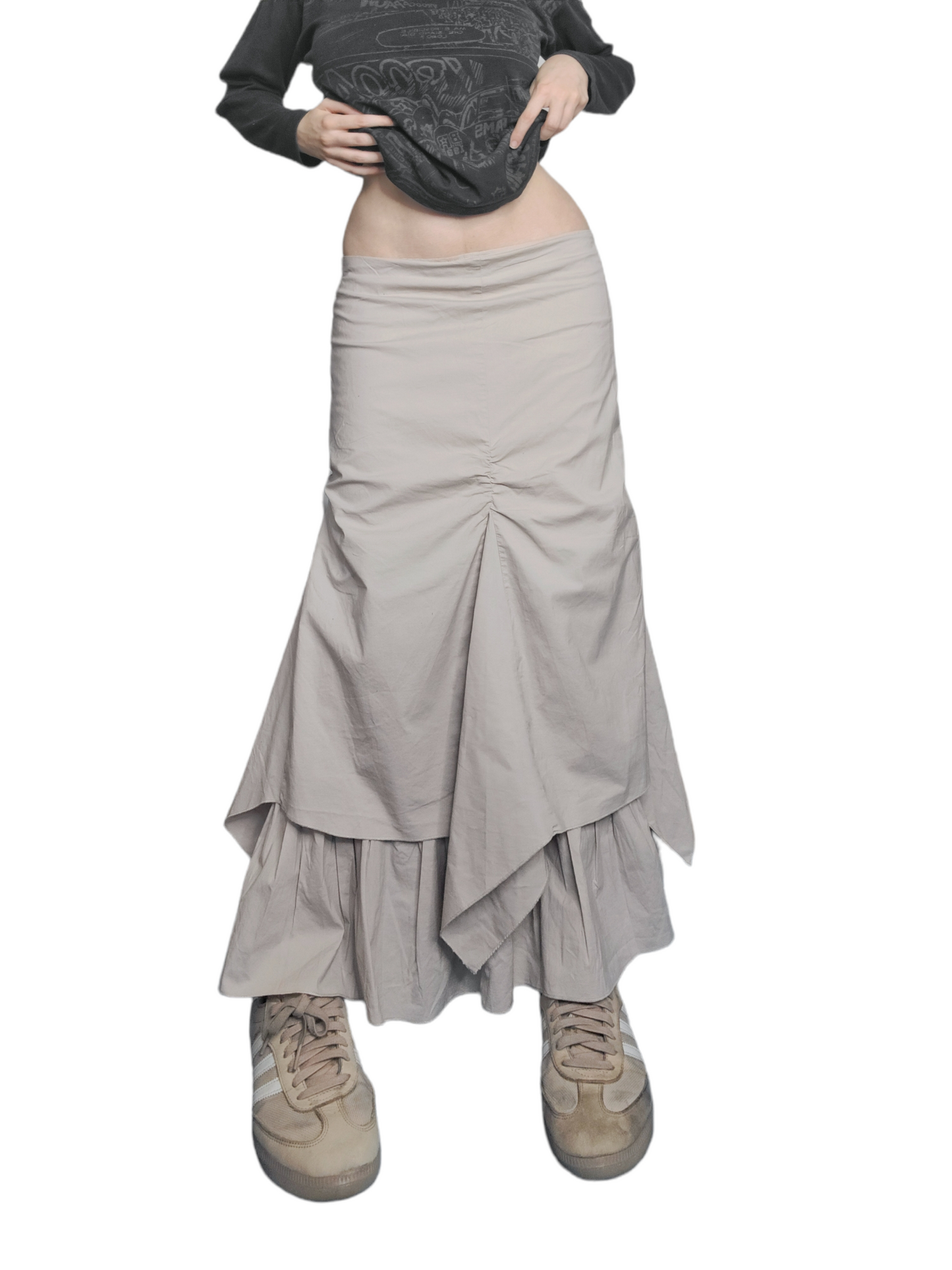 Long harajuku fairygrunge skirt