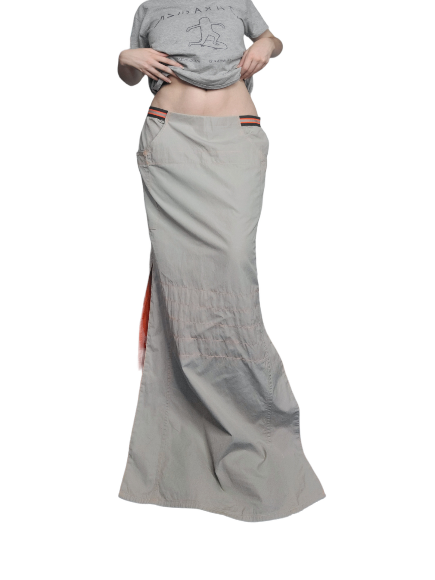 Gorpcore Techwear Long Skirt