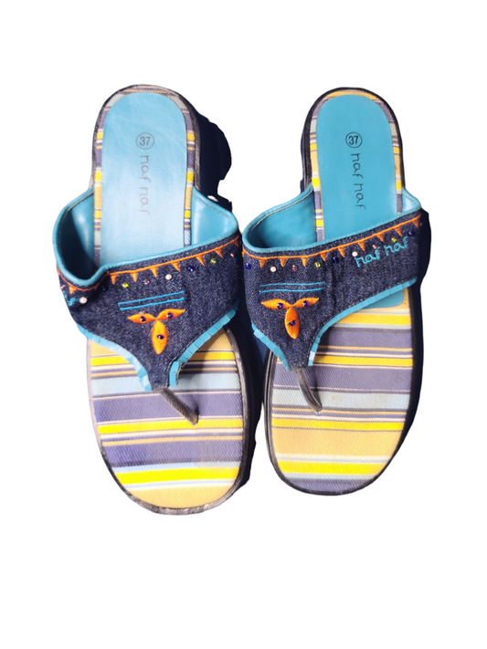 Sandales 90s plateformes fancy