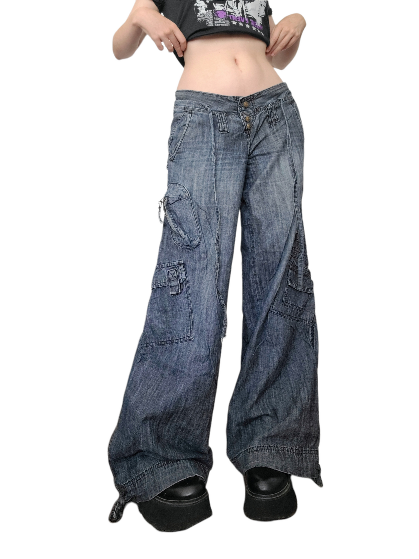 Baggy jean cargo vintage
