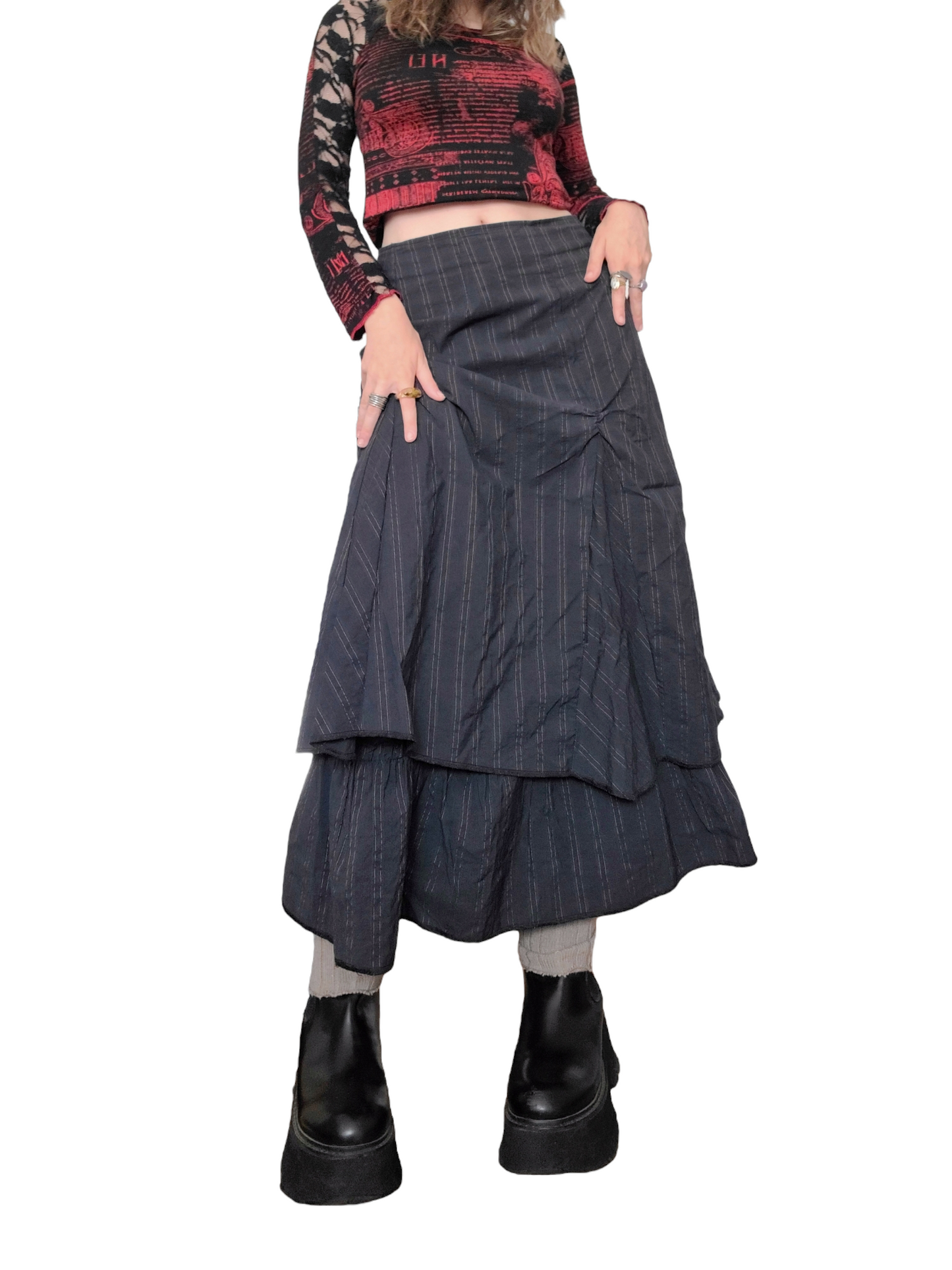 Y2k harajuku fairygrunge skirt