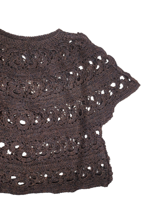 Subversive bohemian knit sweater