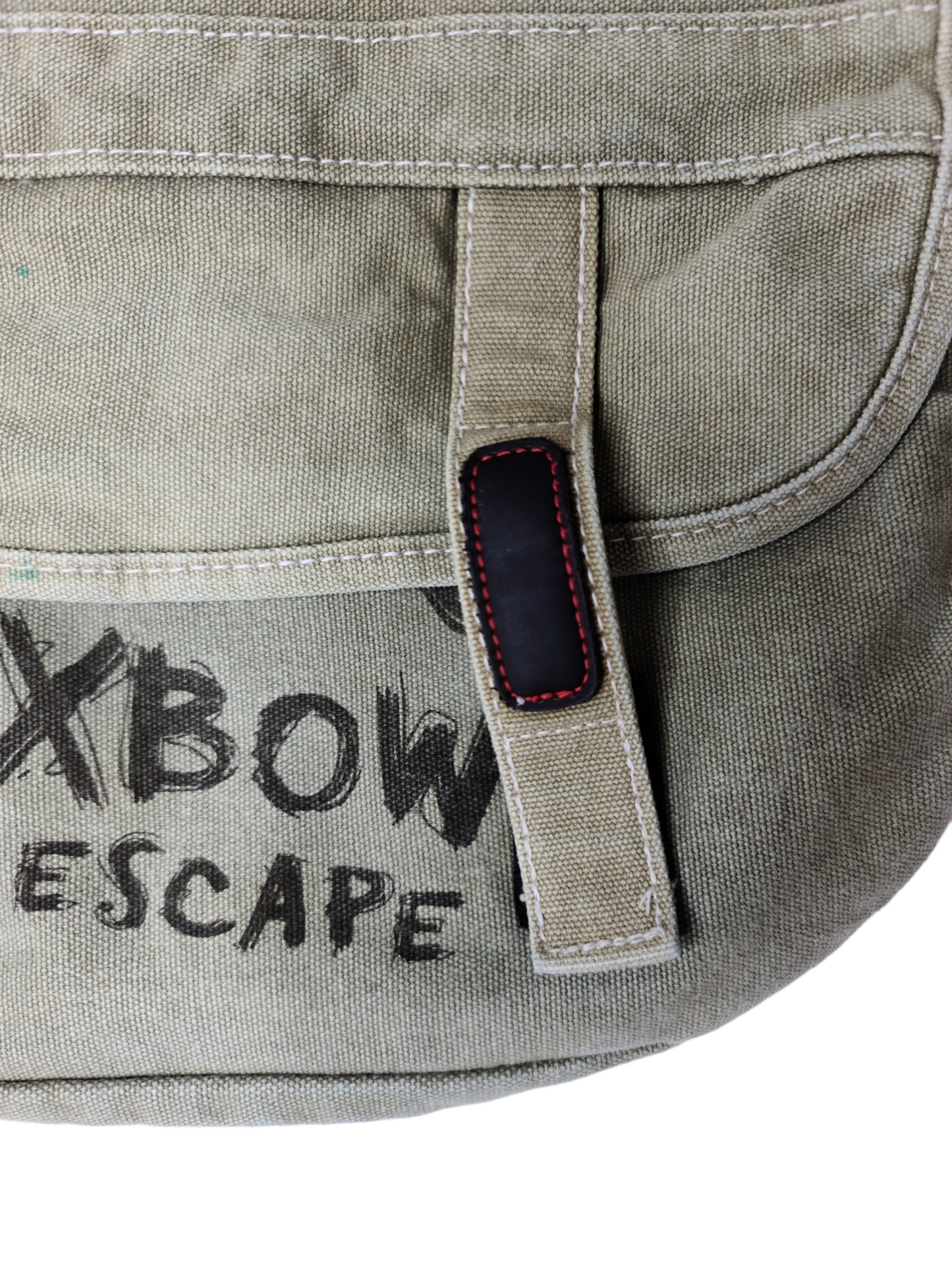 Cybery2k grunge khaki shoulder bag