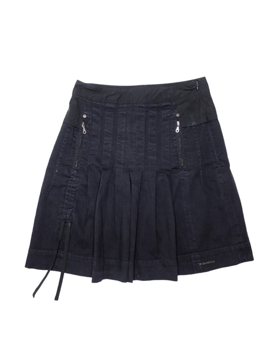 Mini skirt jupe vintage 2000 y2k patineuse plissee emo punk cybery2k techwear