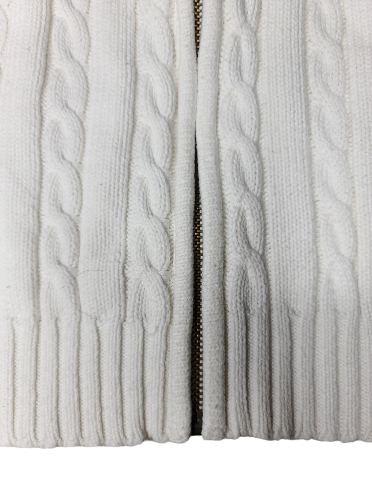 White 90s ribbed vest