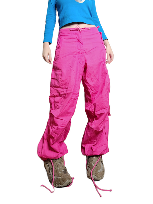 Pink parachute cargo