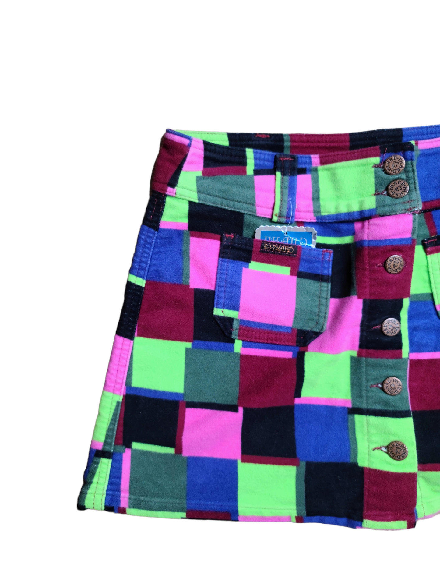 Harajuku maximalist mini skirt