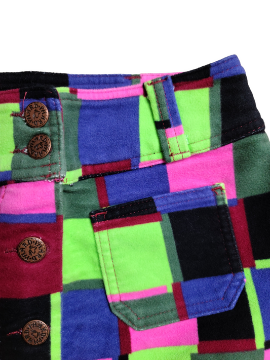 Harajuku maximalist mini skirt