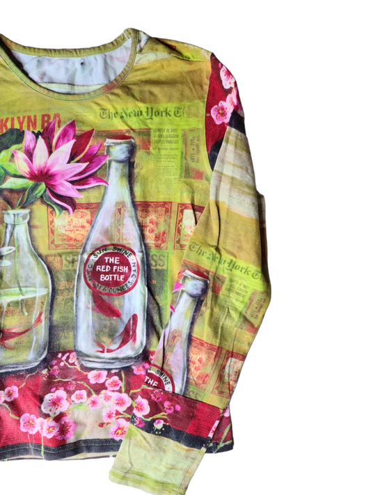 Top graphic funky printed - zimfriperie