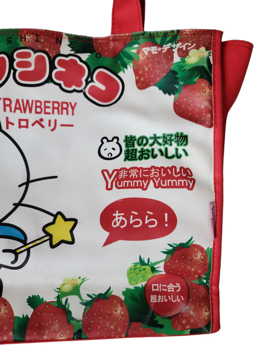 Harajuku printed bag fraises - zimfriperie