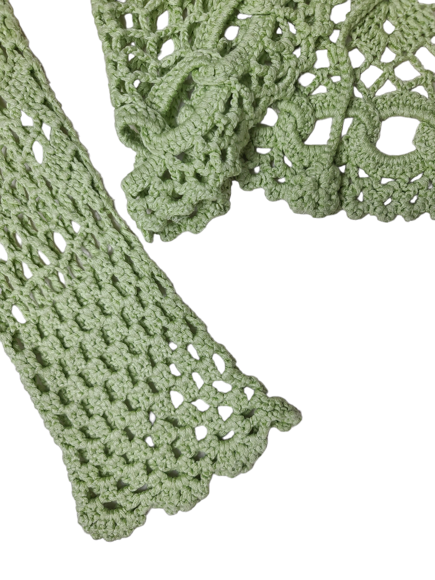 Cardigan crochet bohemian y2k