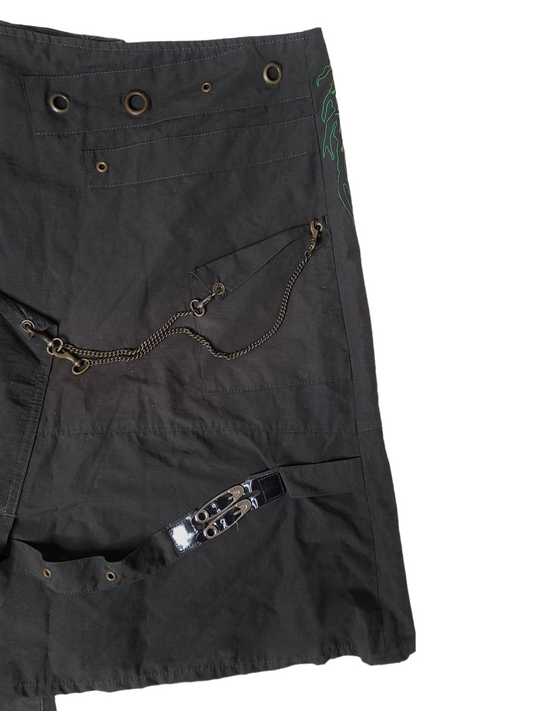 Cyberpunk post-apo archive skirt