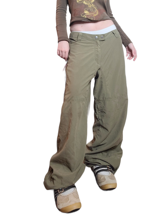 Cargo sportswear parachute khaki