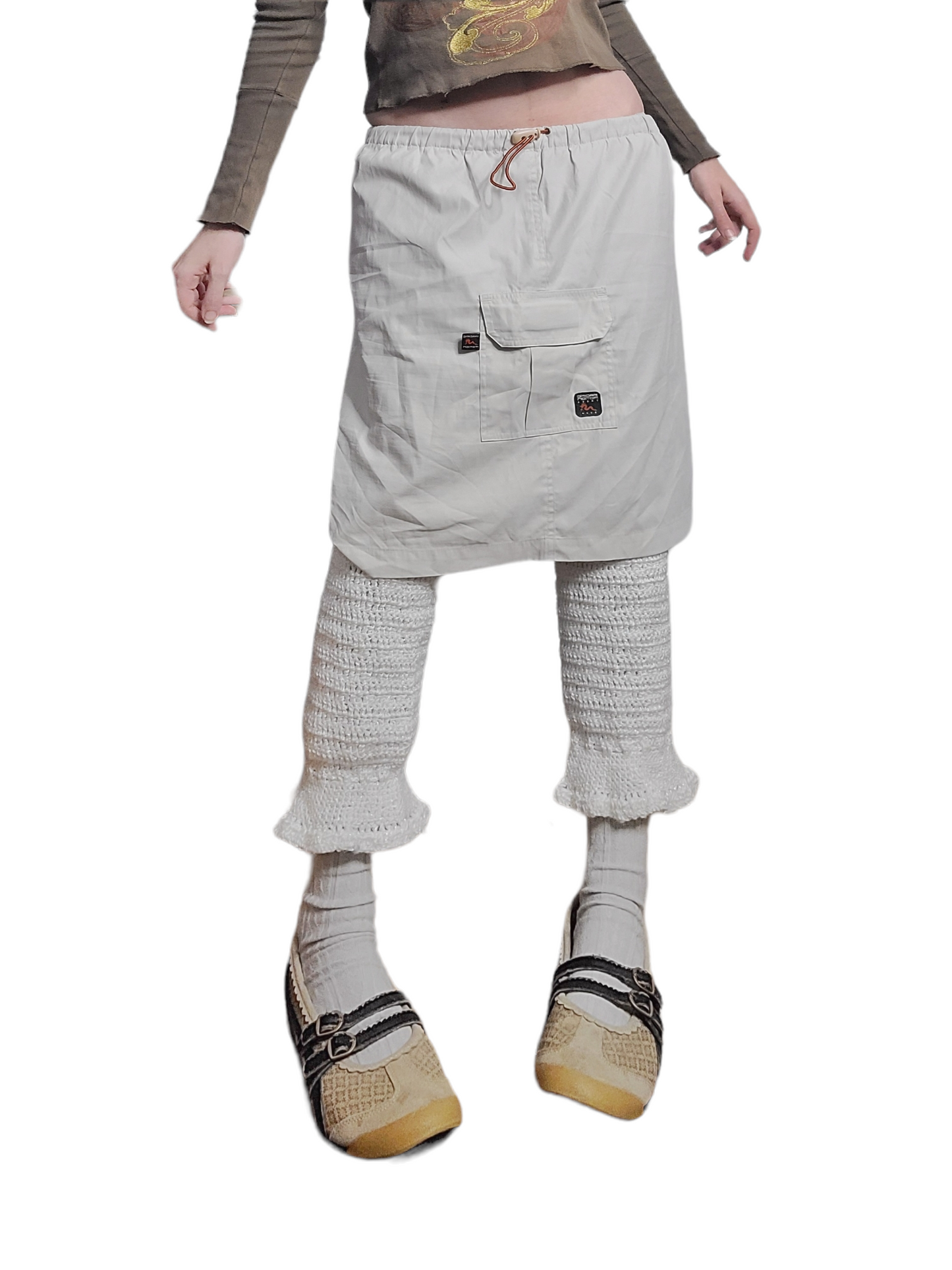 Gorpcore parachute skirt