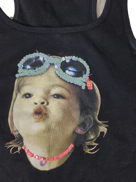 Top baby printed archive y2k - zimfriperie