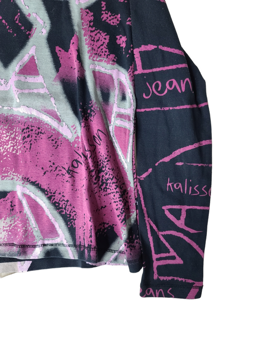 Graphic top y2k maximalist - zimfriperie