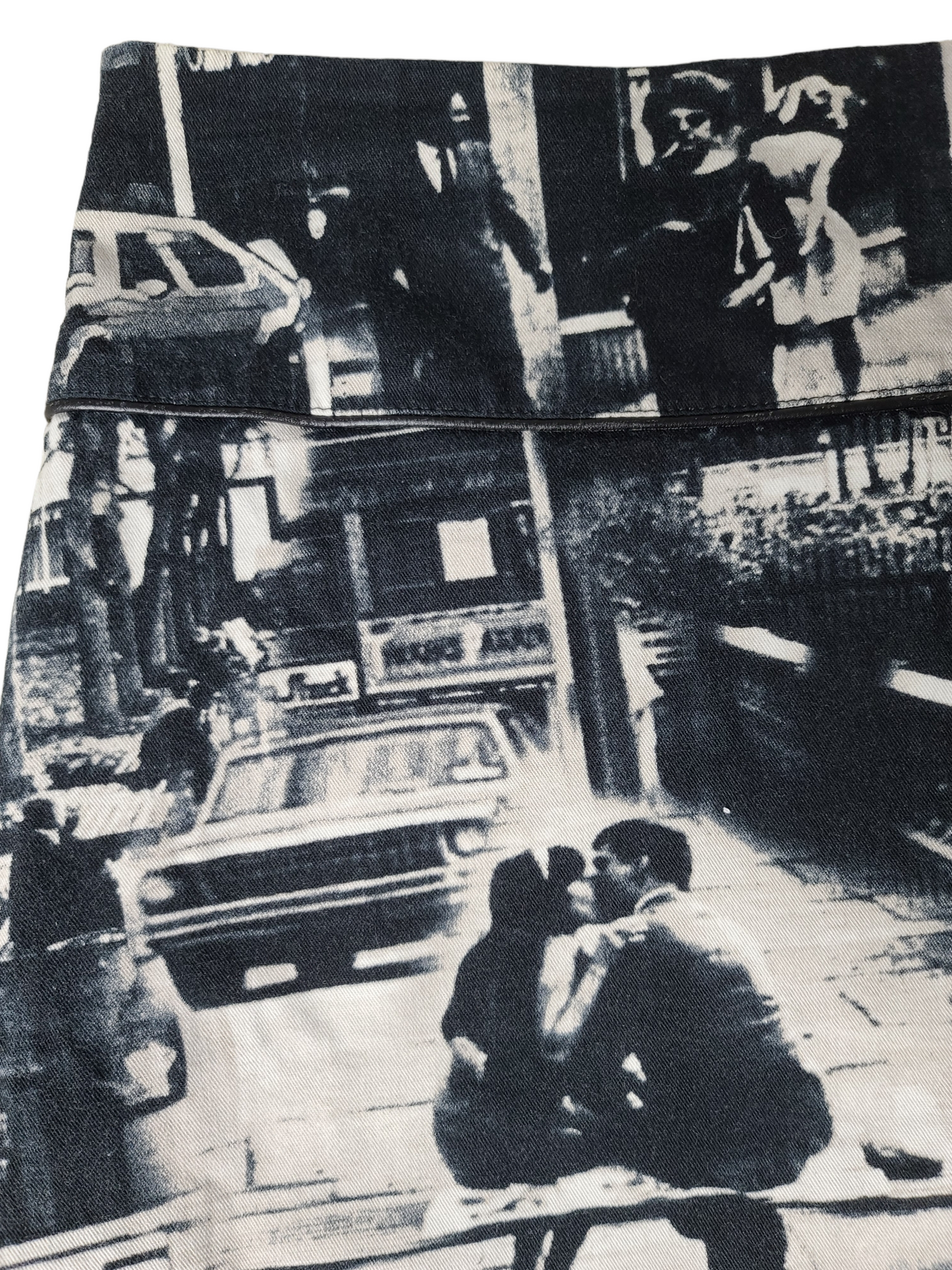 Jupe graphic archive New York - zimfriperie