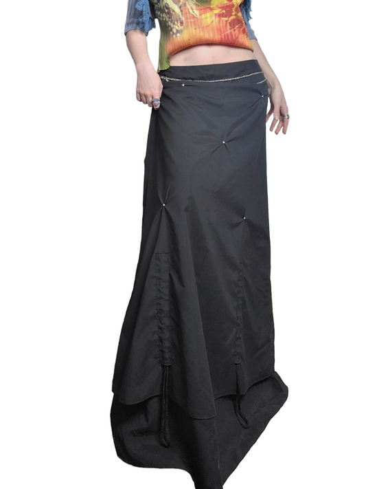 Long fairy punk skirt