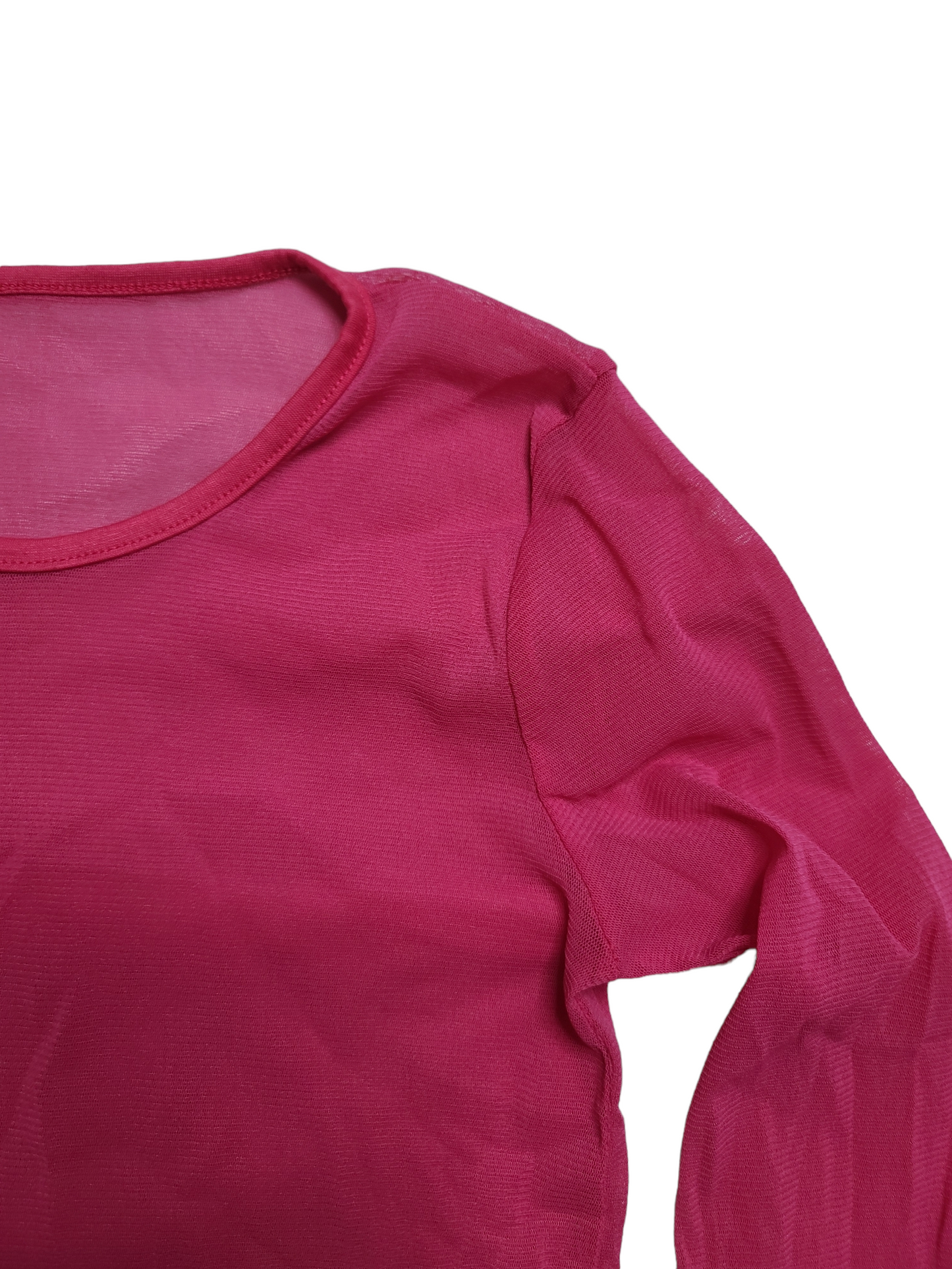 Top mesh rave pink