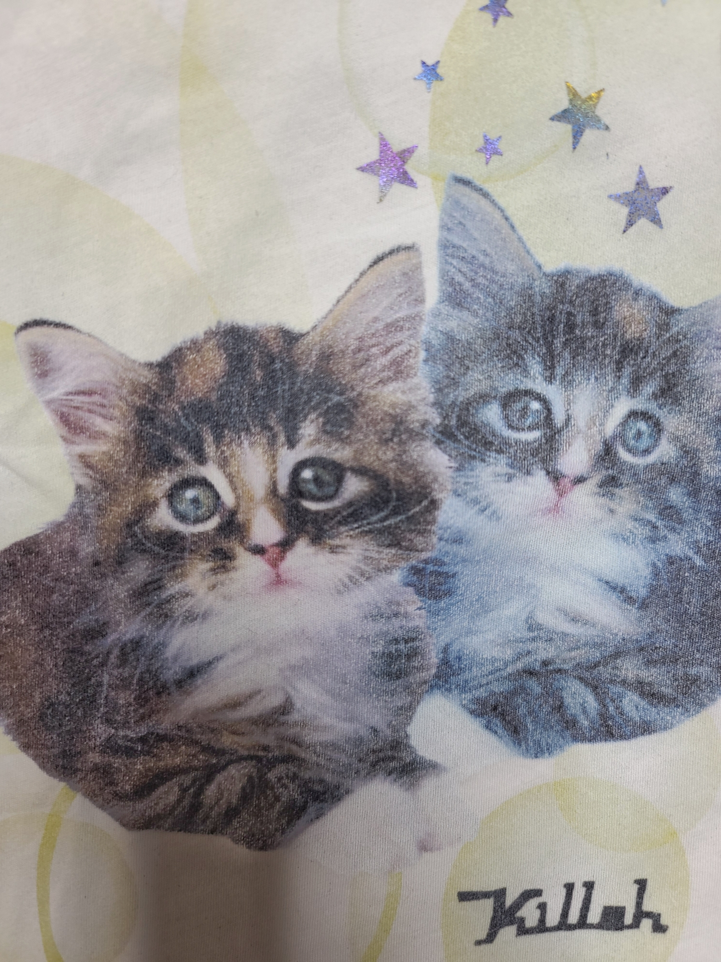 Top acubi printed cats