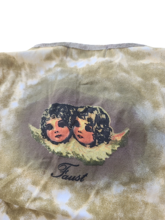 Printed top cybergrunge y2k angels - zimfriperie